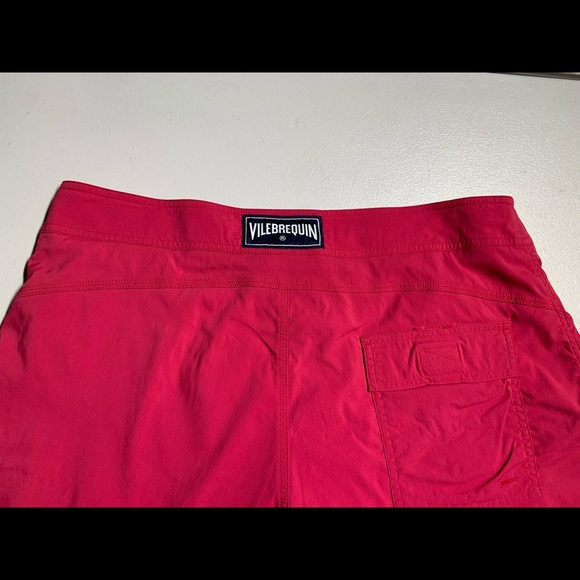 Vilebrequin Swim Trunks Board Shorts Pink Lined Men's XL 34" Waist - Picture 4 of 6